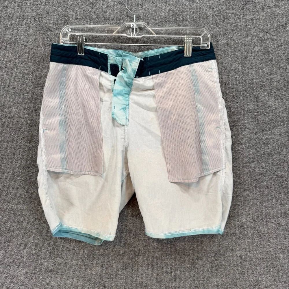 Billabong Board Shorts Men 30 Blue Tie Dye Recycled All Day Lo Tides Surf Trunks